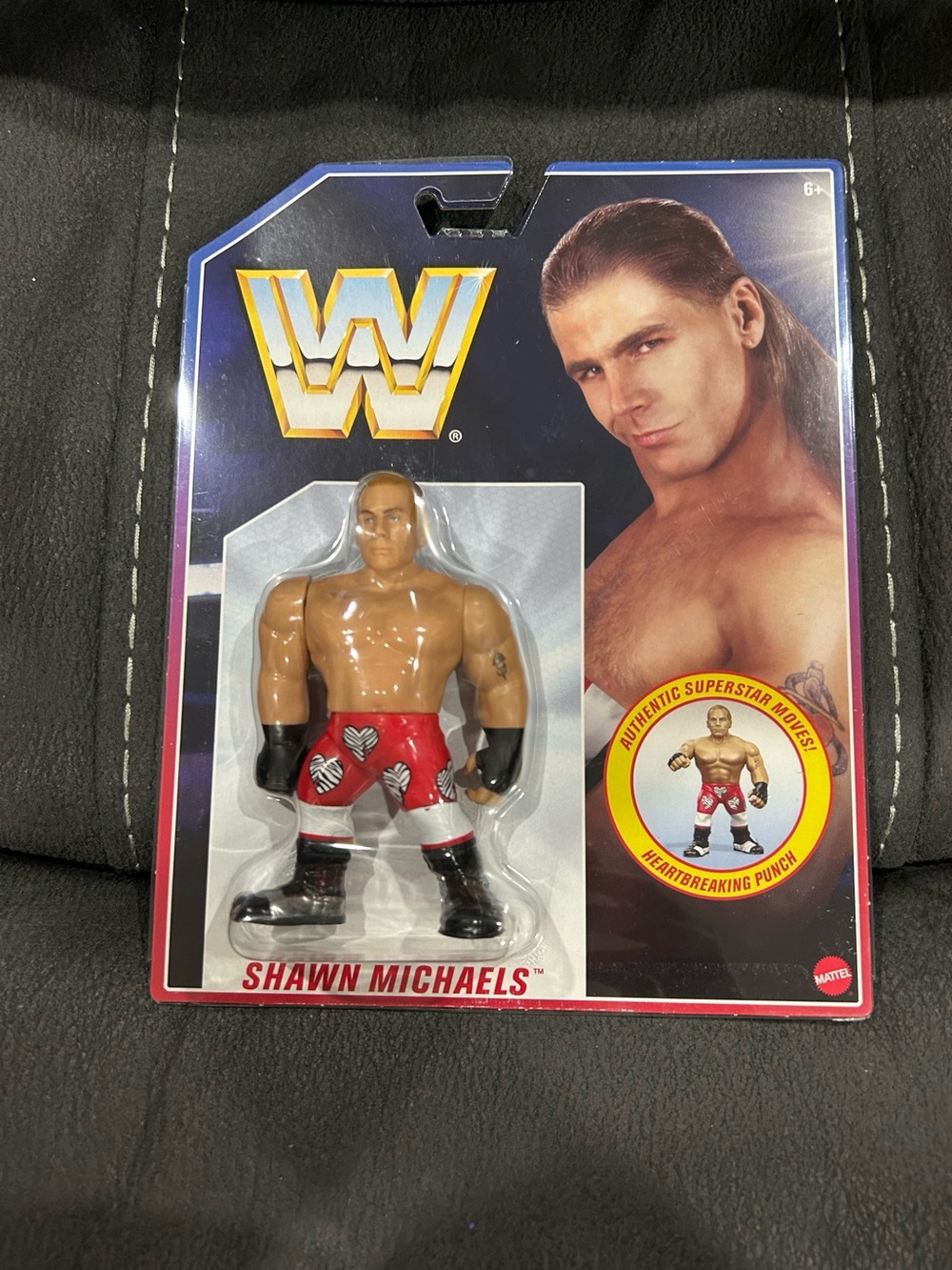 Shawn Michaels WWE retro figure! Mattelcreations exclusive!